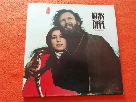 Kris Kristofferson Rita Coolidge Full Moon Lp A M Rec Amlh