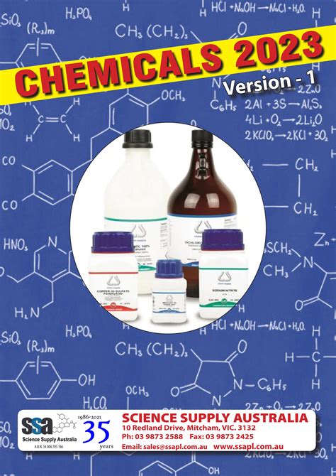 Chemical Catalogue V By Science Supply Australia Issuu