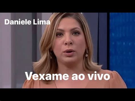 VEXAME A jornalista DANIELA LIMA é advertida ao vivo na GLOBO NEWS