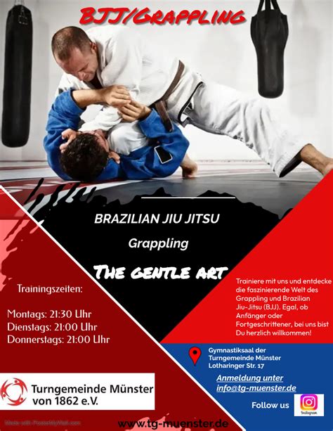 Neues Sportangebot In Der Tg Jiu Jitsu Tg Münster