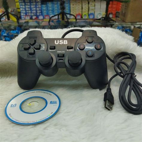 Controle Joystick Games Console E Computador Entrada Usb Shopee Brasil