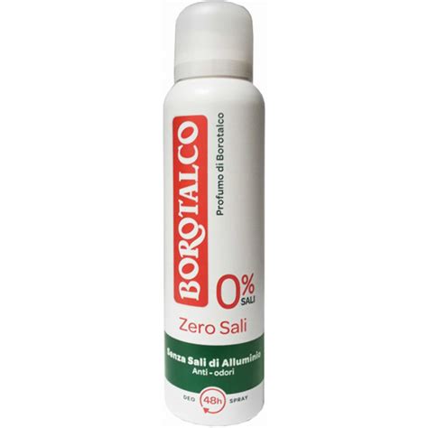 Borotalco Deo Spray Zero Sali 150ml