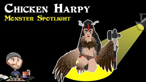 Homebrew D&D 5E Monster – Chicken Harpy