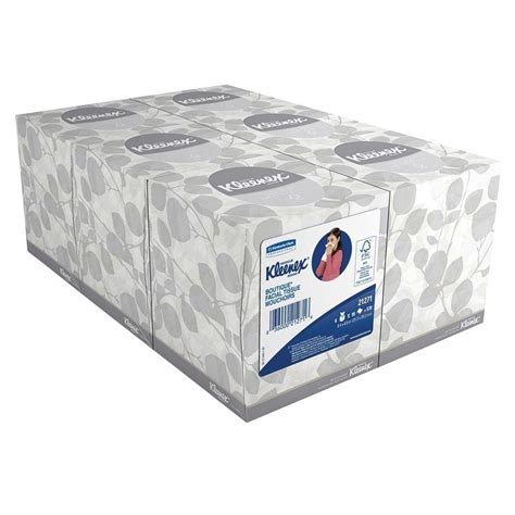 Kleenex Facial Tissue 2 Ply 95 Sheets Per Box Kim21271 The Home Depot