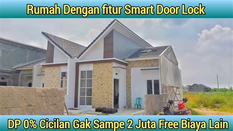 HANYA 400 JUTAAN BISA PUNYA RUMAH UNIK SEPERTI INI FREE SMART DOOR