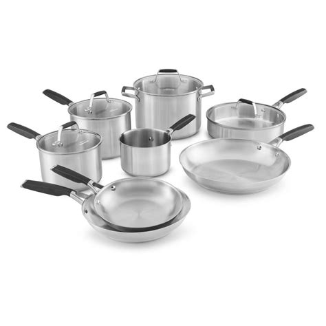 Calphalon Select 12 Piece Stainless Steel Cookware Set 1966717 The