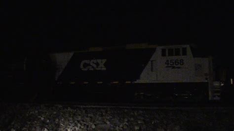 CSX 4568 50th Anniversary Operation Lifesaver Unit 941 Tied Down In