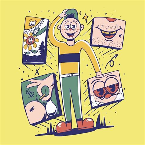Premium Vector Happy Person