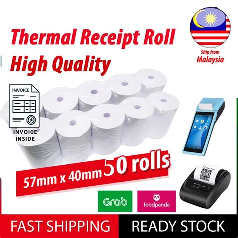 Mm X Mm Mm X Mm Thermal Receipt Printer Paper Roll Rolls