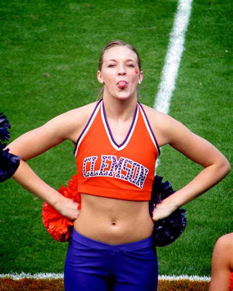 Cheer Heaven — Well That's Not Very Clemson Cheerleader-Like