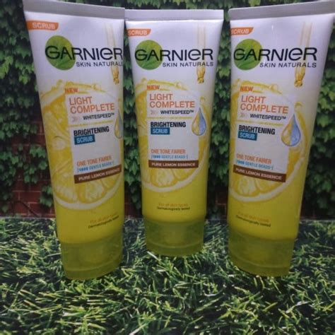 Jual Garnier Light Complete Scrub Foam 100 Ml New Kota Tangerang