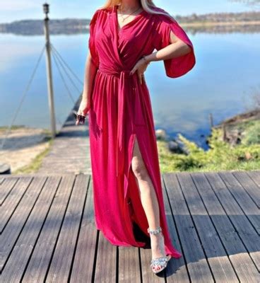 Elegancka Sukienka Maxi Na Wesele Plus Size