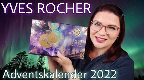 YVES ROCHER Adventskalender Unboxing Verlosung Unboxbutterfly