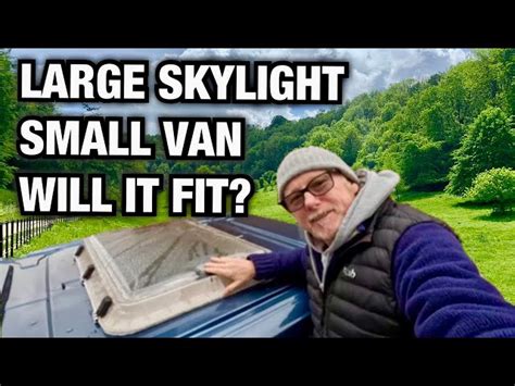 Dometic Midi Heki Skylight Install For Van Life Views Off