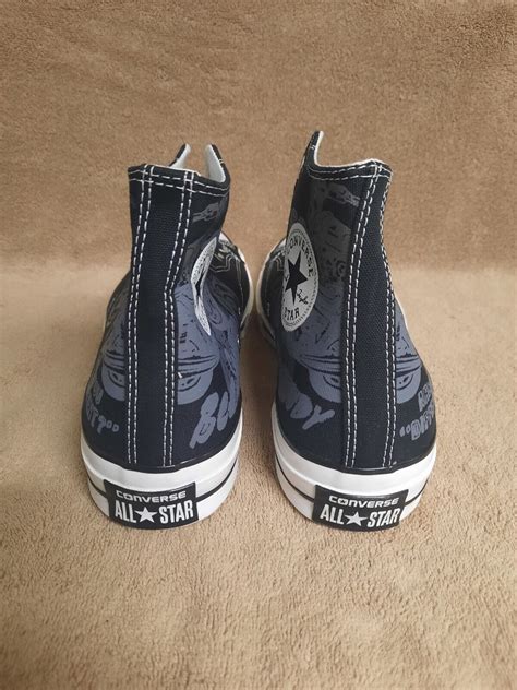 Andy Warhol Converse Blackwhite Motorcycle High Top Gem