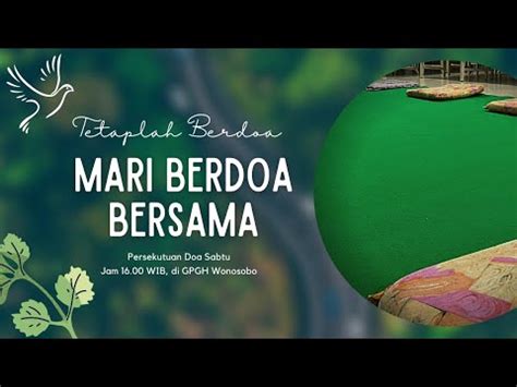 Live Streaming Kebaktian Remaja Pemuda 28 Mei 2023 GPGH Wonosobo