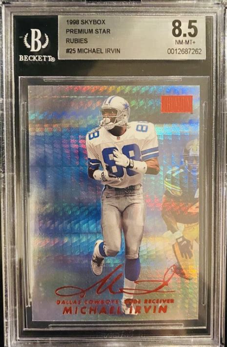 10 Most Valuable Michael Irvin Football Cards