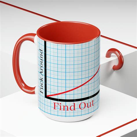 Oz Fuck Around Find Out Fafo Scale Graph Two Tone Coffee Mugs Etsy