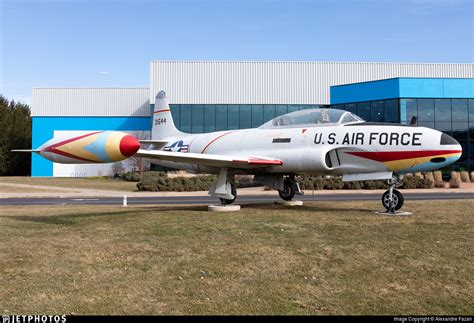 54 1544 Lockheed T 33a Shooting Star United States Us Air Force