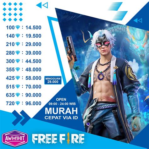 Mentahan Price List Diamond Ff