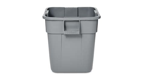 Brute® 28 Gal Square Container Gray