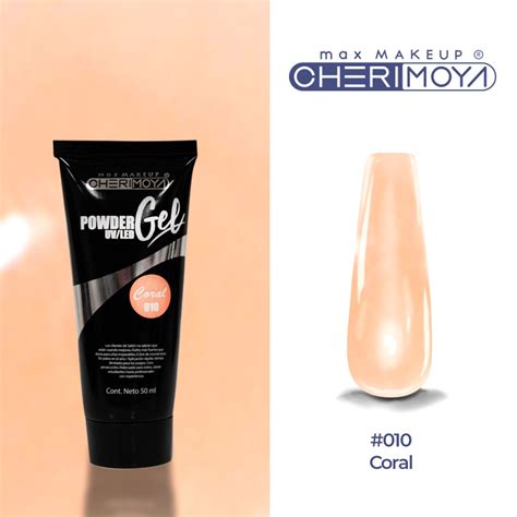 Powder Gel UV LED 50ML 010 CORAL Cherimoya