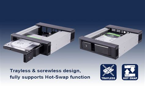 Amazon SilverStone Technology FS Hot Swappable Tray Less To SAS SATA Device