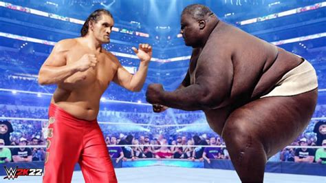 Full Match The Great Khali Vs Master Kumo Ironman Match 2023 WWE