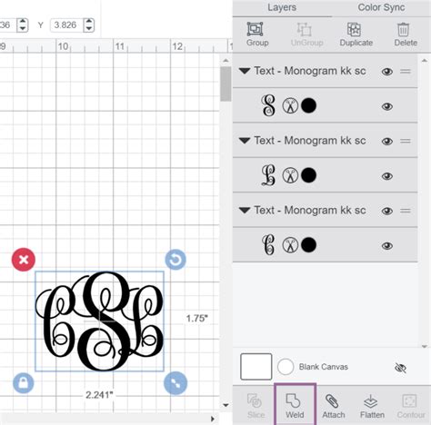 How to Make a Monogram in Cricut Design Space – Monogram Maker