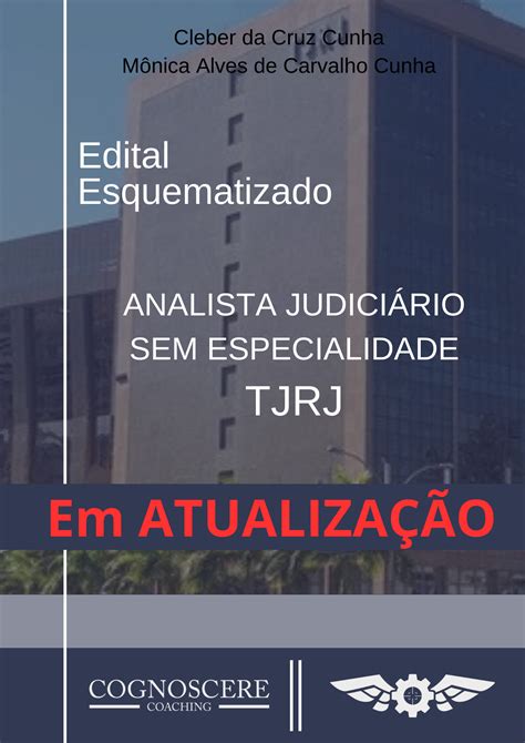 Edital Esquematizado Analista Judici Rio Sem Especialidade Tjrj