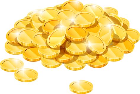 Transparent Rain Gold Coin 3657x2560 Png Download