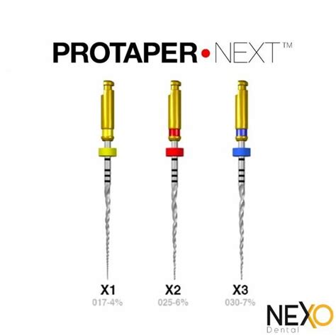 PROTAPER NEXT LIMAS MECANIZADAS DENTSPLY MAILLEFER Nexo Dental