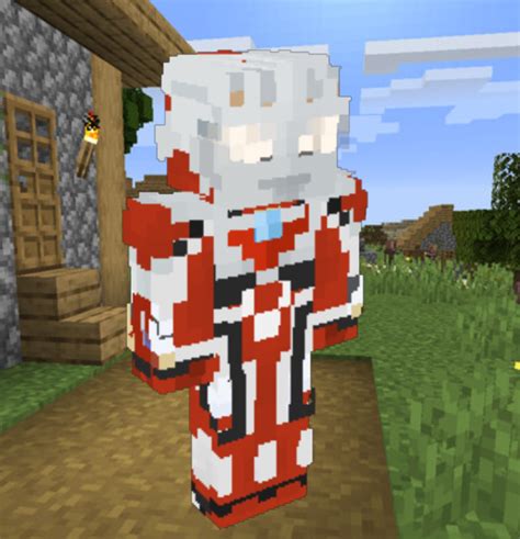 Ultraman Nexus ウルトラマンネクサス (Junis Blue) Minecraft Skin