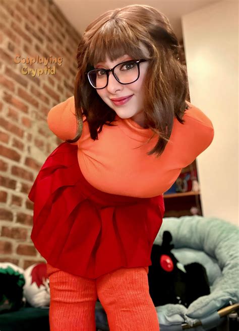 My Halloween Cosplay Velma From Scooby Doo Cosplaying Cryptid R