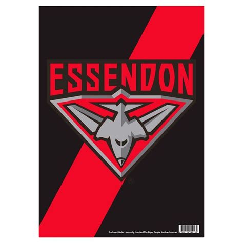 Afl Essendon Bombers Poster Multicoloured