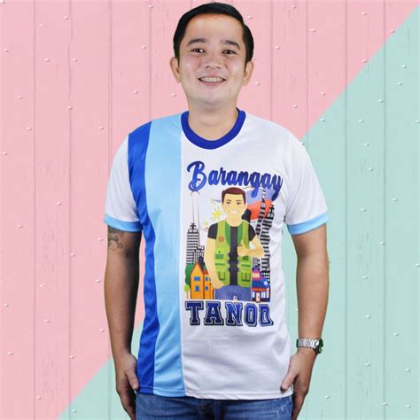 Barangay Tanod Jersey Shirts Shopee