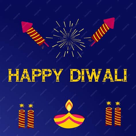 Premium Vector Happy Diwali Wishes Banner And Poster Vector Template