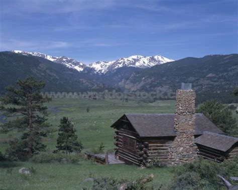 Historic Log Cabin In Moraine Park Rocky Mtn Nat L Park Co Cabins