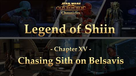 Swtor Hd 【jedi Knight】story Ep 15 Chasing Sith On Belsavis