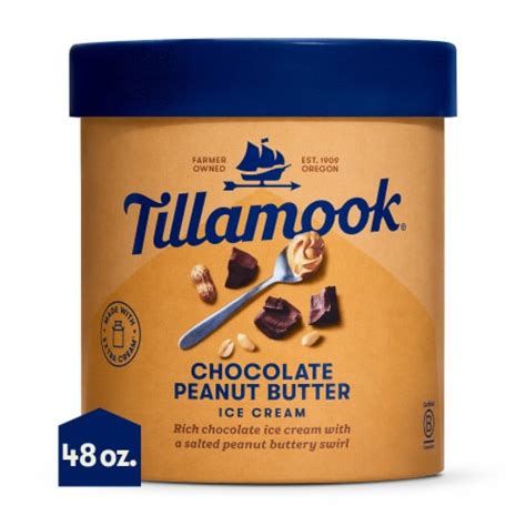 Tillamook Chocolate Peanut Butter Ice Cream Tub Oz Kroger