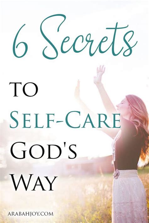 6 Biblical Ways To Practice Self Care Self Care Faith Bible Faith