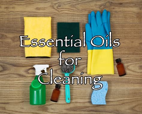 Essential Oils for Cleaning - Healthy Focus