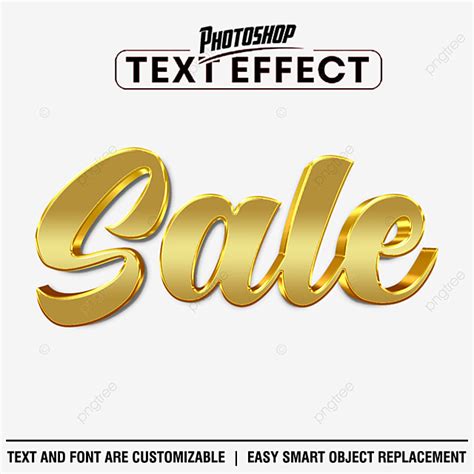 Vente Effets De Texte 100 Modifiables Photoshop Psd Fichiers PNG