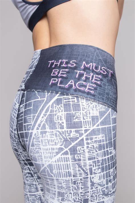 YOU ARE HERE BAREFOOT LEGGINGS - ShopperBoard