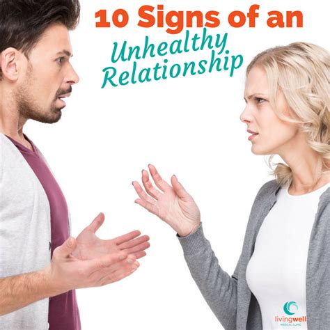 10 Signs Of An Unhealthy Relationship Livingwell Medical Clinic