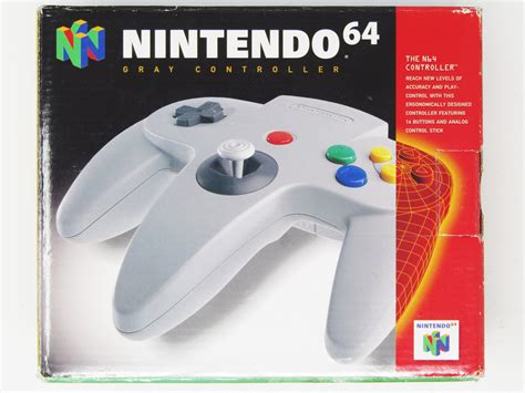 Gray Controller Nintendo 64 N64 Retromtl