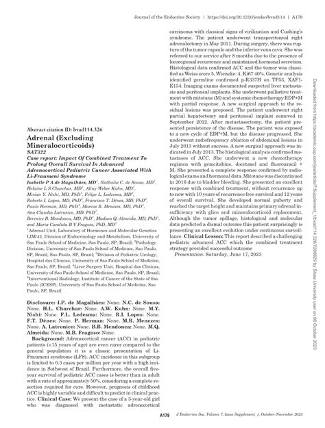 Pdf Sat Case Report Impact Of Combined Treatment To Prolong