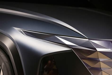 The Hyundai Vision T concept has lots of angles and a lit-up grille - CNET