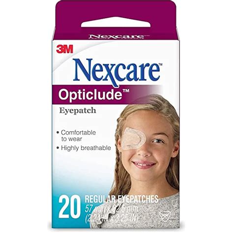 H P Mi Ng B Ng D N M T M Nexcare Opticlude Orthoptic Eye Patch