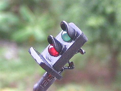 Pcs Oo Ho Gauge Mm Leds Made Dwarf Signals Aspects Green Over Red